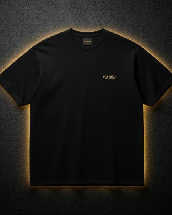 Signature Heavyweight Tee — Onyx